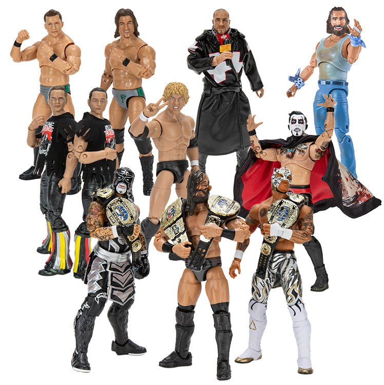 Aew figures purchases bundle