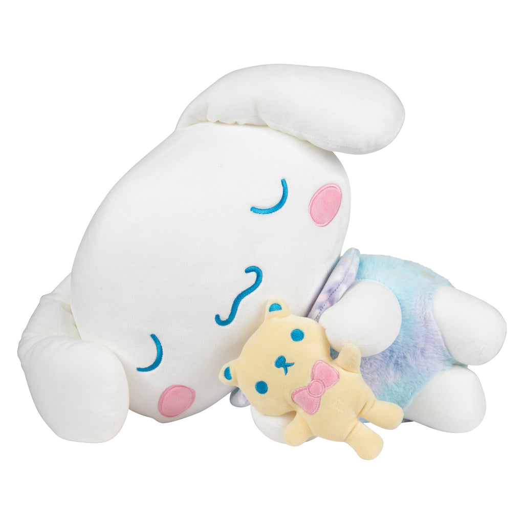 Hello Kitty and Friends 18-Inch Sleeping Plush - Cinnamoroll | Jazwares
