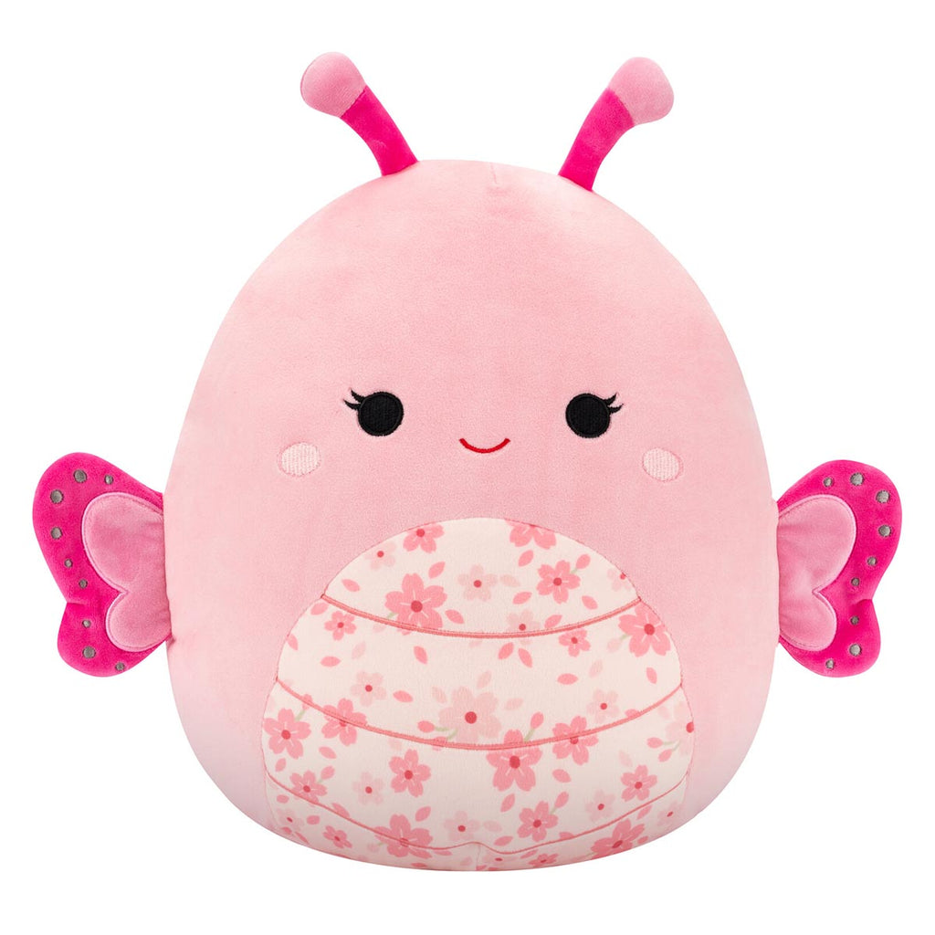 【mallow】ムサ　フロリダNo.001、ピンクNo.001 Squishmallow Easter 2025 Wilka the Pink Cat with Flower