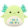 12-Inch Mipsy the Green Axolotl with “Feliz Cumple” Embroidery