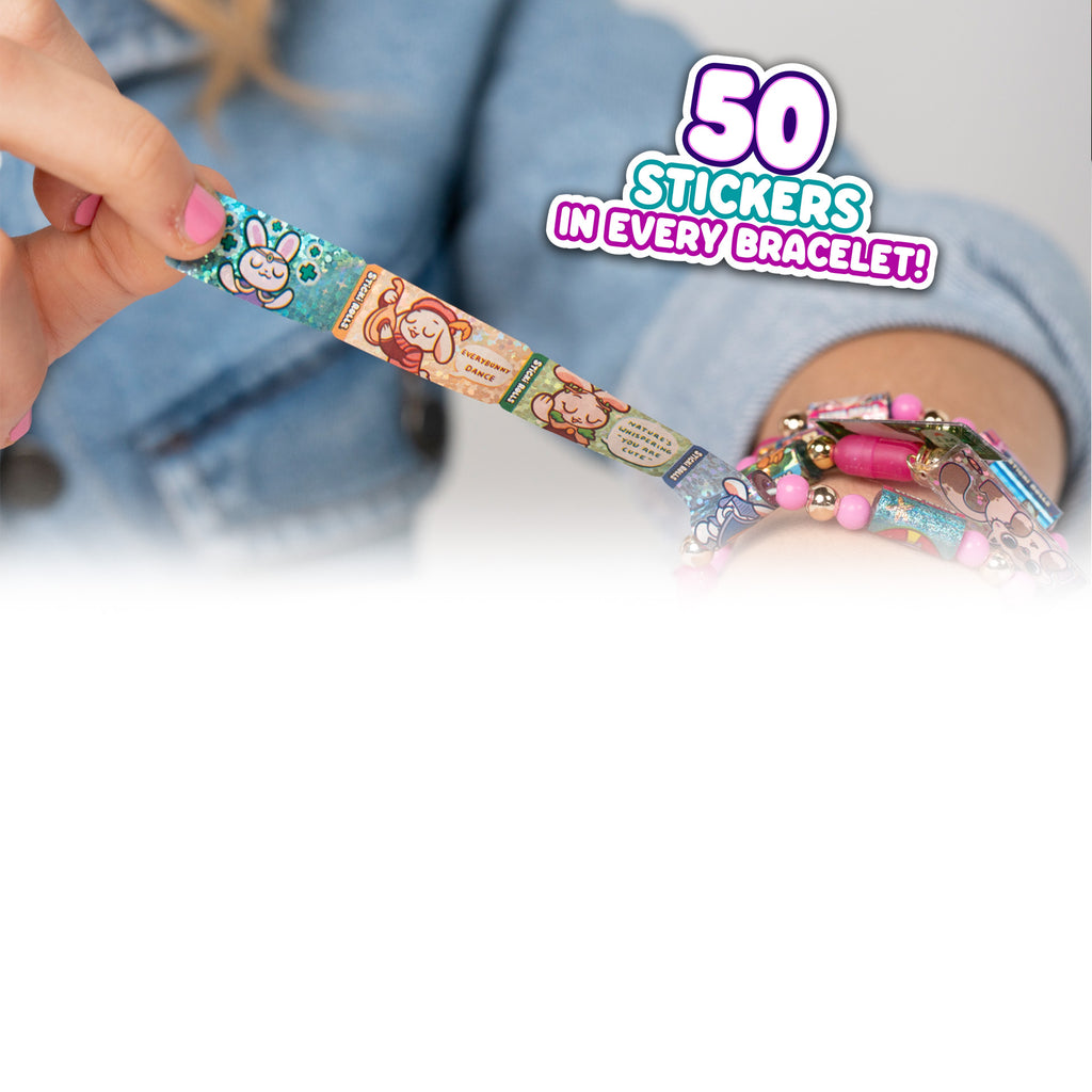 Wearable & Shareable Sticker Bracelet