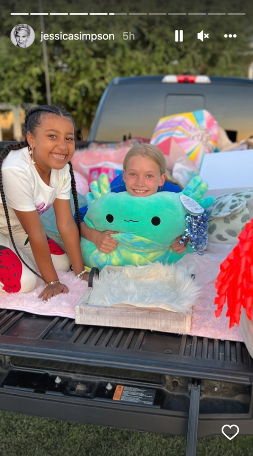 Jessica Simpson’s Daughter Maxwell Celebrates 10th Birthday with BFF North West