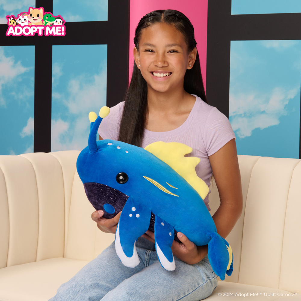 Adopt Me! 21-Inch Space Whale Large Plush (Exclusive Virtual Item Included) - 1