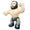 AEW Wrestling Buddies Pillow Plush - Kenny Omega - 3