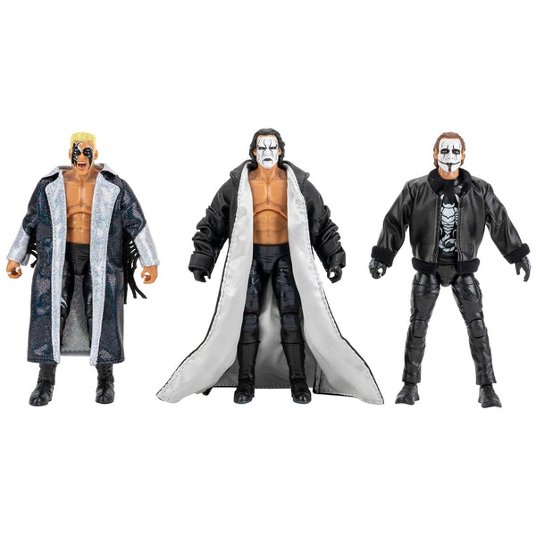 AEW Legacy of Sting 3-Pack | Jazwares Vault