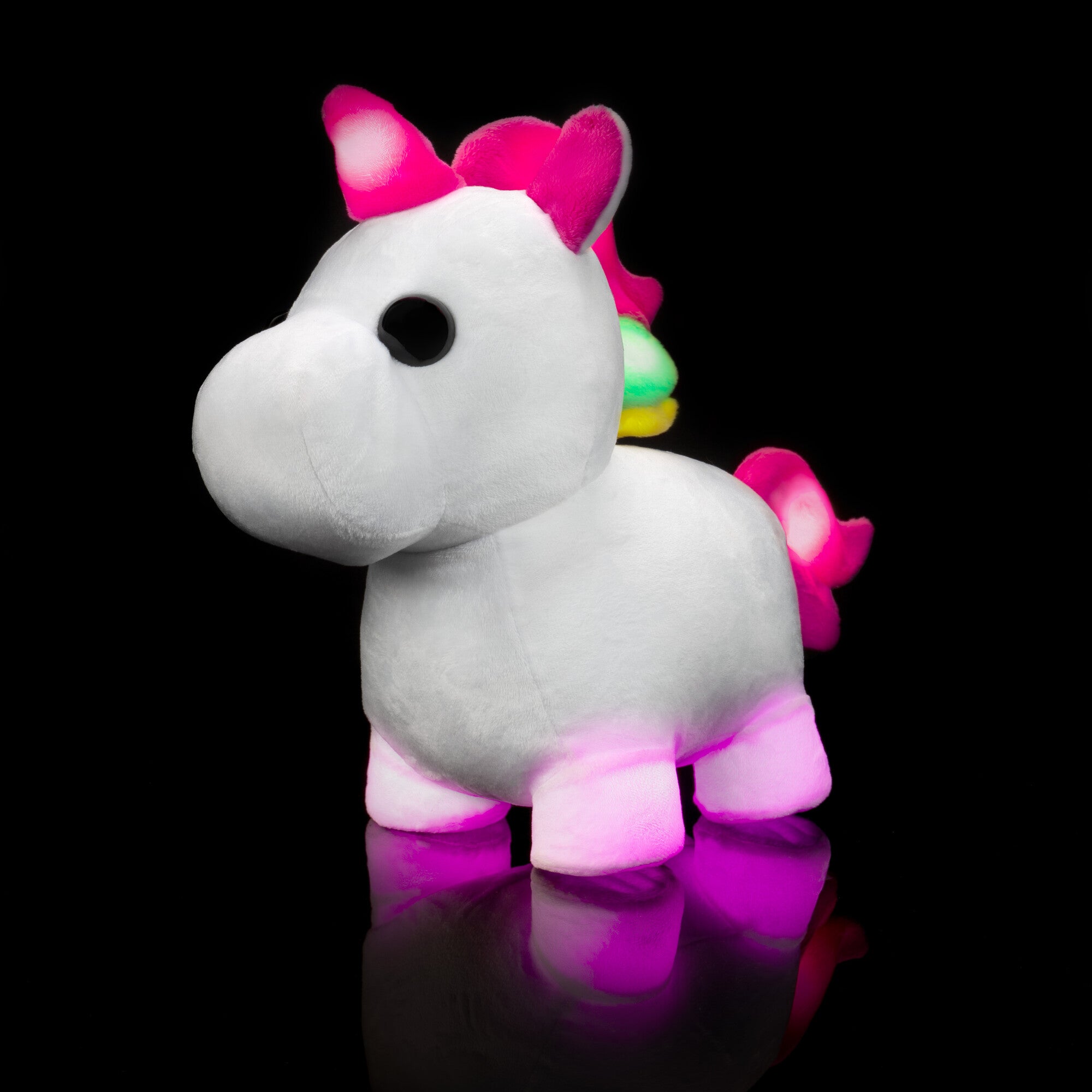 Adopt Me! Neon Unicorn LightUp Plush Jazwares