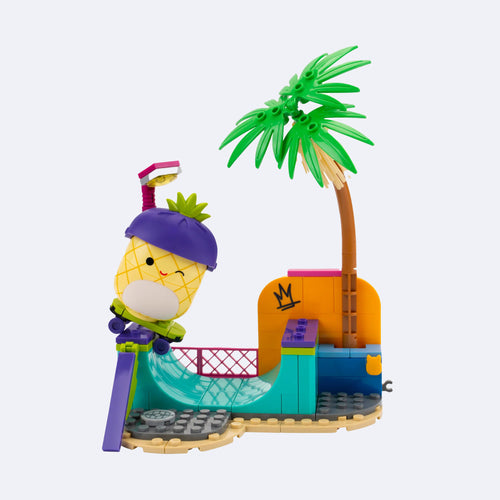 Squishmallows Maui's Skatepark Building Set Image