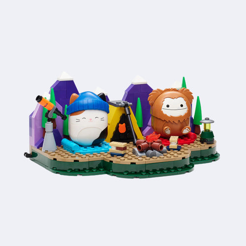 Squishmallows Benny and Cam's Outdoor Adventure Building Set Image