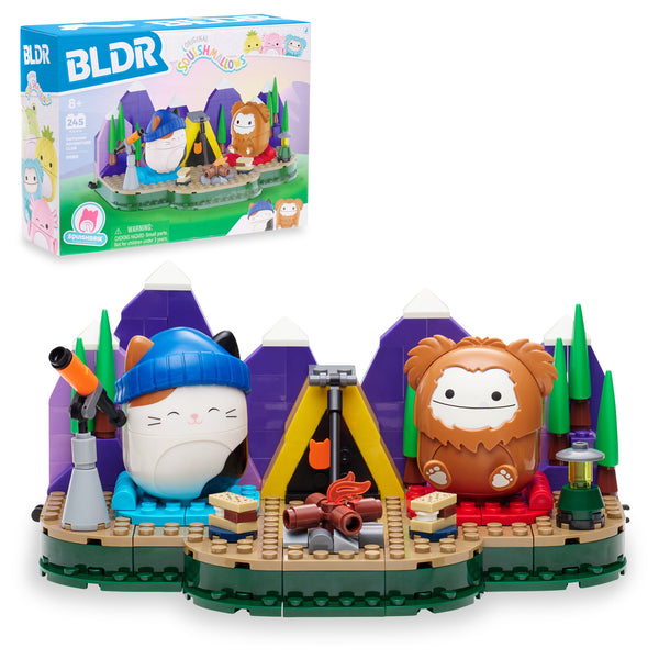 Squishmallows Benny and Cam's Outdoor Adventure Building Set Image