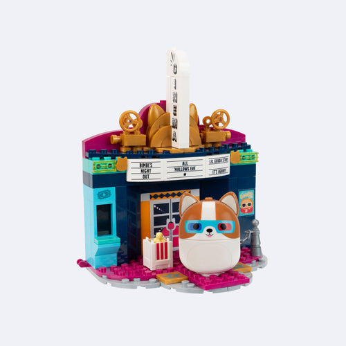 Squishmallows Reginald at the Movies Building Set Image