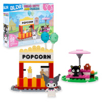 Hello Kitty and Friends Kuromi’s Popcorn Stand Building Set - 0