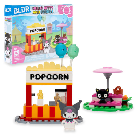 Hello Kitty and Friends Kuromi’s Popcorn Stand Building Set