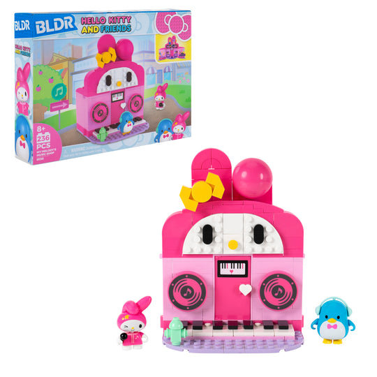 Hello Kitty and Friends My Melody’s Music Shop Building Set