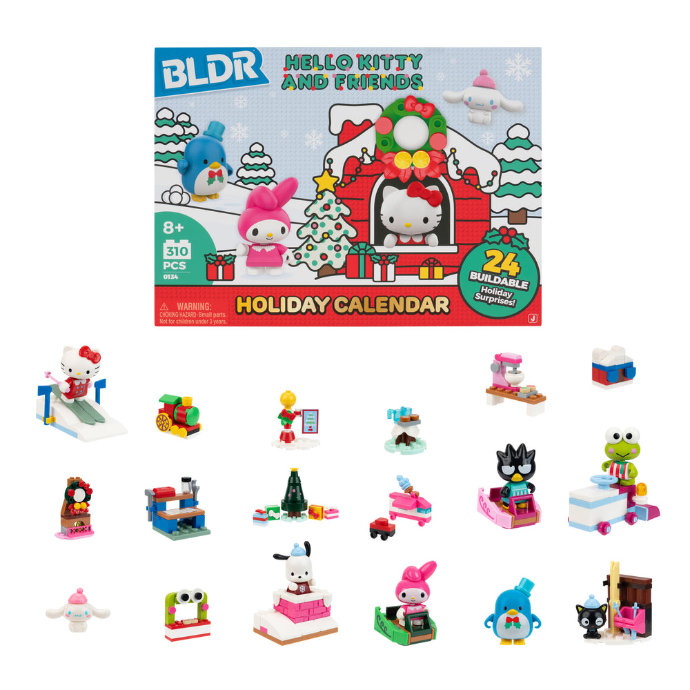 BLDR Hello Kitty and Friends 2025 Advent Calendar Building Set - 1