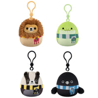 3.5-Inch Harry Potter House Animals Clip 4-Pack - 0