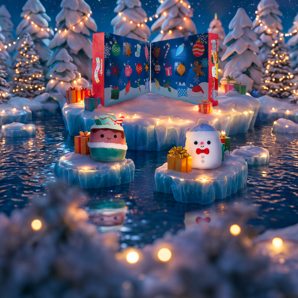 Squishmallows 24-Day Micromallows Holiday Plush Advent Calendar