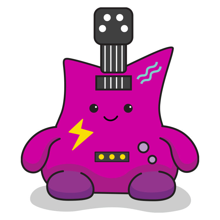 BumBum Electric Guitar Geneva | RetroBumz Series 2 | Jazwares