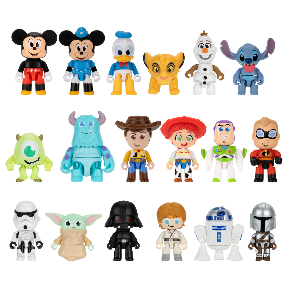 Fijables Disney, Pixar, & Star Wars™ 18-Pack (Series 1) | Jazwares