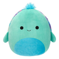 12-Inch Cascade the Teal Turtle with Tie-Dye Shell - 0