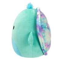 12-Inch Cascade the Teal Turtle with Tie-Dye Shell - 2
