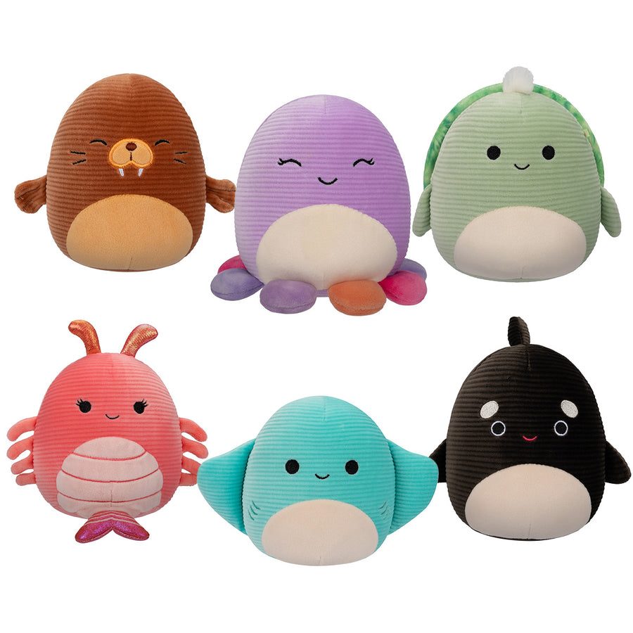 Squishmallows Corduroy Sealife 6 Pack | Jazwares
