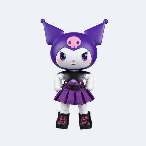 Hello Kitty and Friends Premier 8-Inch Classic Kuromi Articulated Figure Image