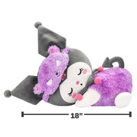 Hello Kitty and Friends 18-inch Sleeping Plush - Kuromi - 4