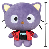 Hello Kitty and Friends Series 2 - Chococat 8-Inch Punks Plush - 3