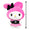 Hello Kitty and Friends Series 2 - My Melody 8-Inch Punks Plush - 5