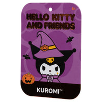 Hello Kitty and Friends 8-Inch Kuromi Halloween Plush Wearing a Witch Costume - 4