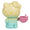 Hello Kitty and Friends Ombre Tropical Party 2-Inch Figure Set - 6