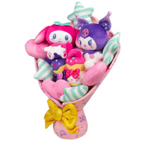 Hello Kitty and Friends 12-Inch My Melody and Kuromi Anniversary Plush Bouquet - 5
