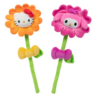 Hello Kitty and Friends 14-Inch Plush Flower 2-Pack - Hello Kitty & My Melody - 1