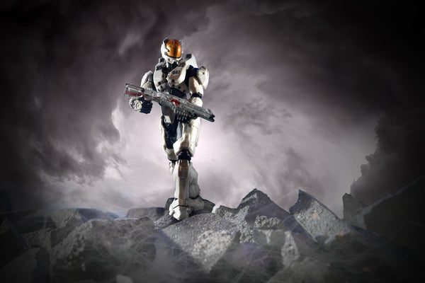 Halo Kelly-087 - Deluxe 4-Inch Articulated Figure with “Oathsworn” Shotgun Image