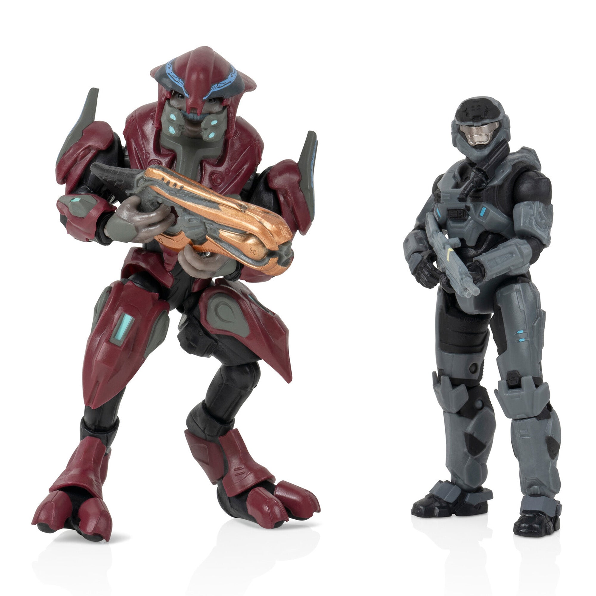 Inch Halo Spartan Toys Halo Noble Six And Elite Zealot 2-Pack