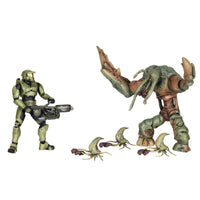 Halo Action Figure Pack - Master Chief vs. Flood - 0
