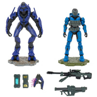 Halo Action Figure Pack - Spartan Gungnir and Elite Mercenary - 3
