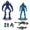 Halo Action Figure Pack - Spartan Gungnir and Elite Mercenary - 4