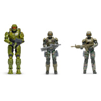 Halo Spartan Collection - Master Chief & 2 UNSC Marines - 0