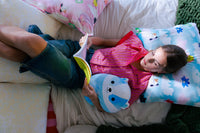 “On Cloud 9” Blue SquishPillow Pillowcase (Standard Size) - 4
