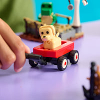 Adopt Me Dog & Red Wagon Stroller Building Set - 1