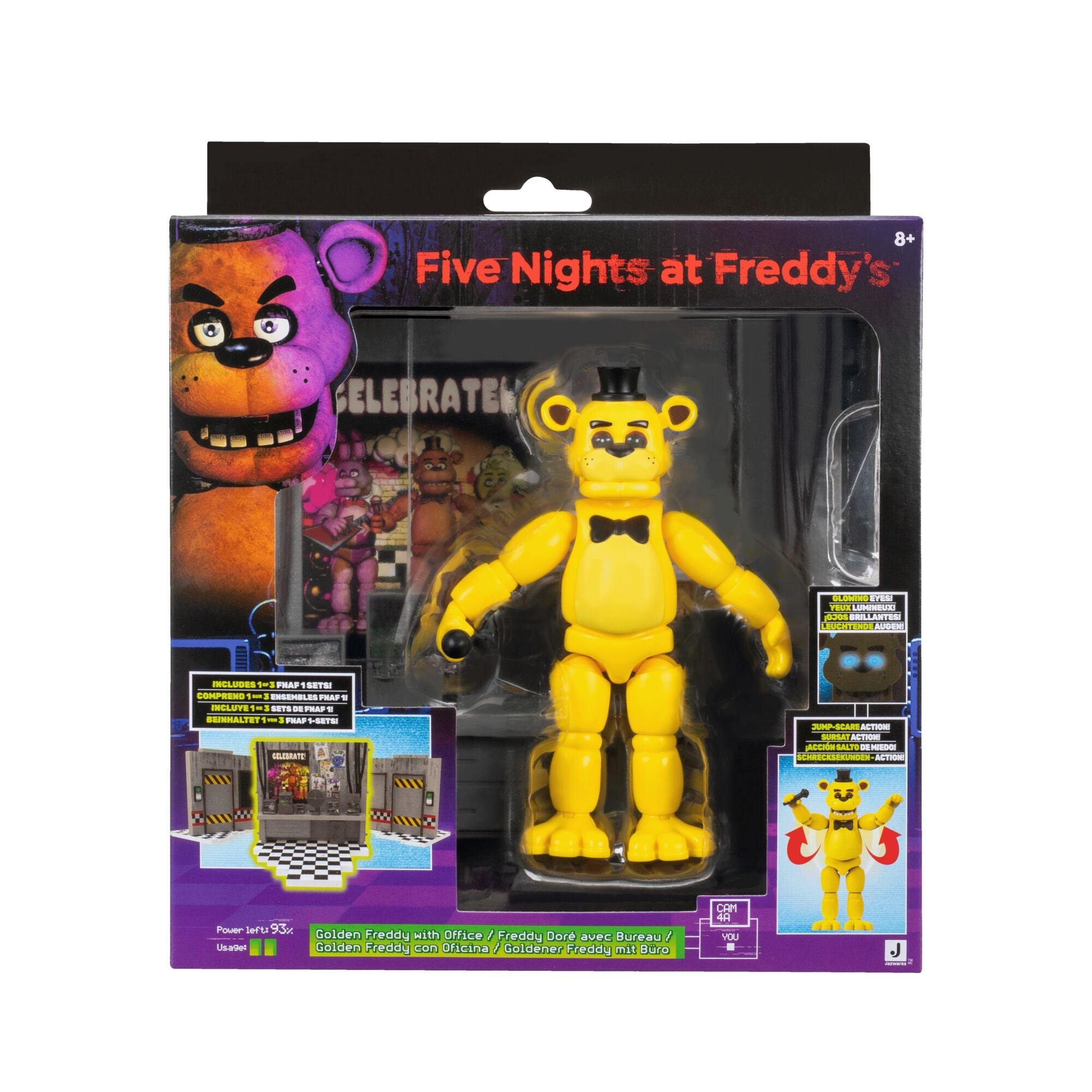 Five Nights at Freddy’s Golden Freddy Office Set | Jazwares Vault