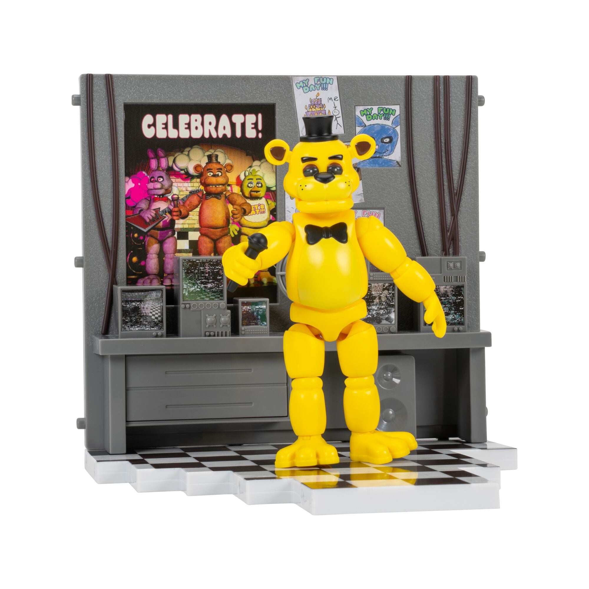 Five Nights at Freddy’s Golden Freddy Office Set | Jazwares Vault
