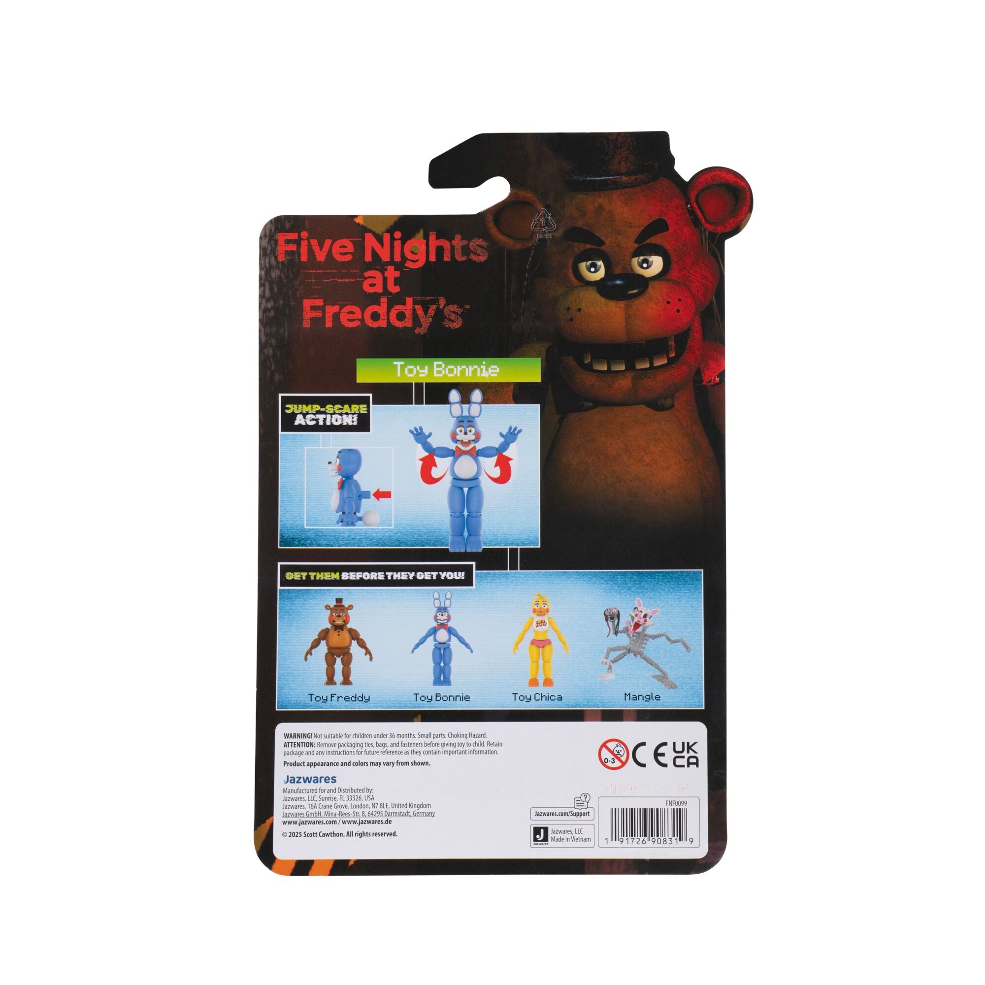 Five Nights at Freddy's フィギュア 5点セット Five Nights at Freddy's Toy Bonnie 5