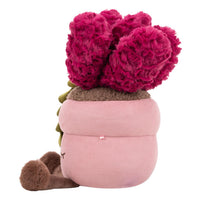 Greenhouse by Russ 12-Inch Pink Pot Succulent Plush - 2