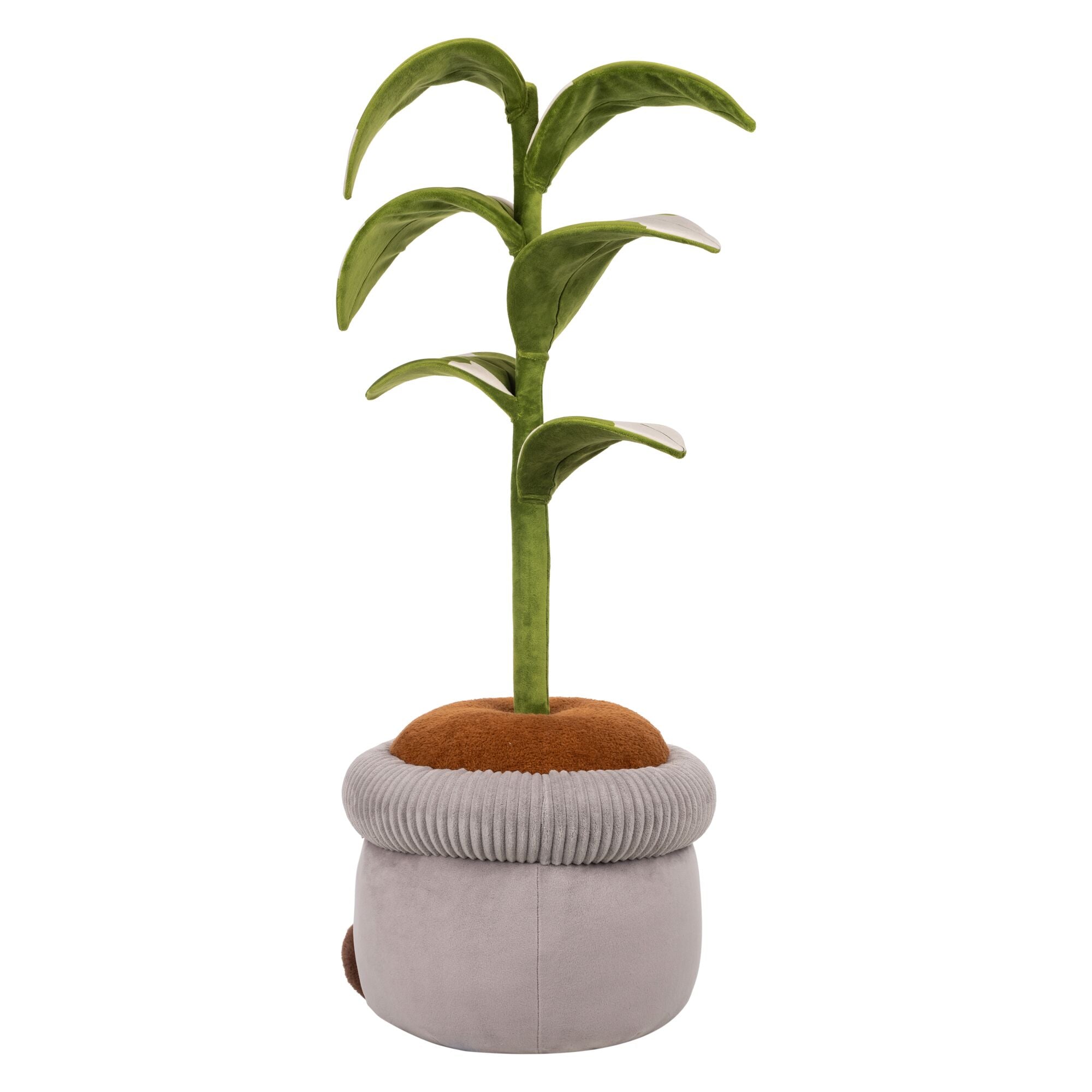 potted plant plush set Greenhouse by Russ 4 Feet Tall Rubber Tree Plush