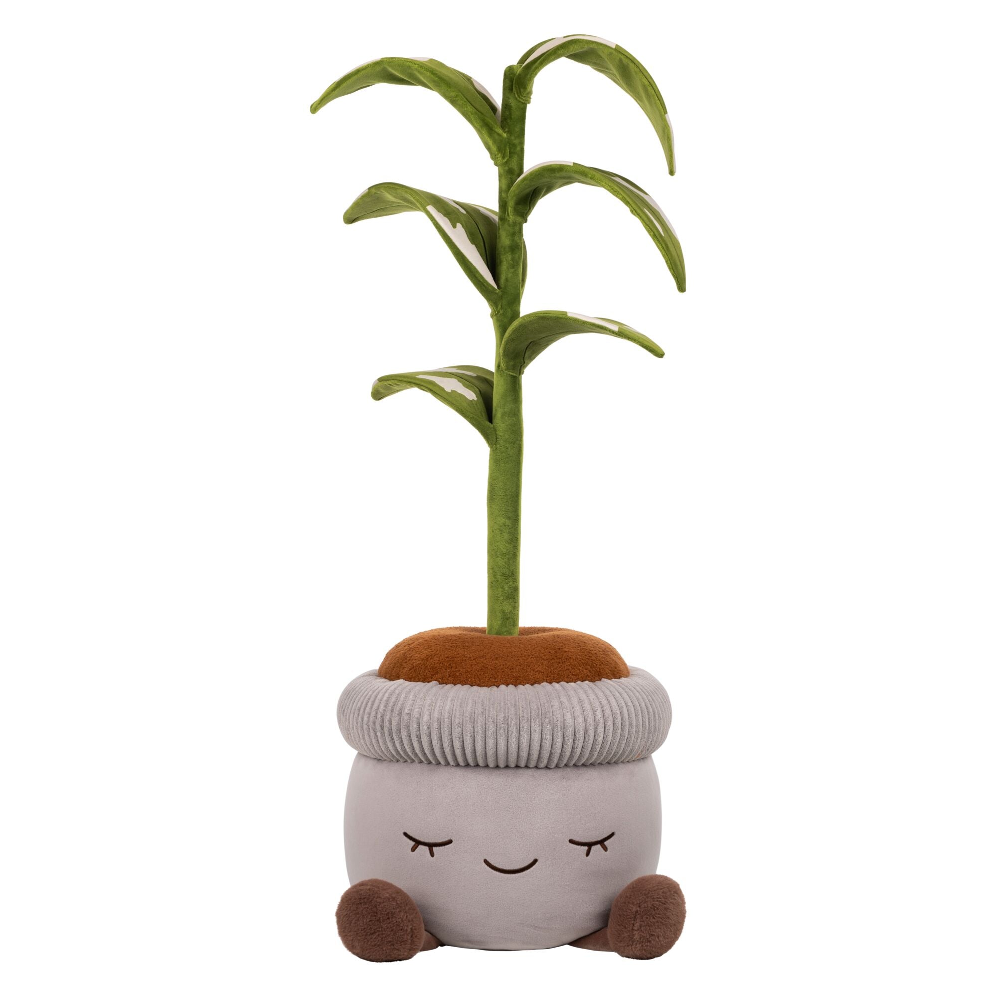 greenhouse potted plant plush set Greenhouse by Russ 4 Feet Tall Rubber Tree Plush