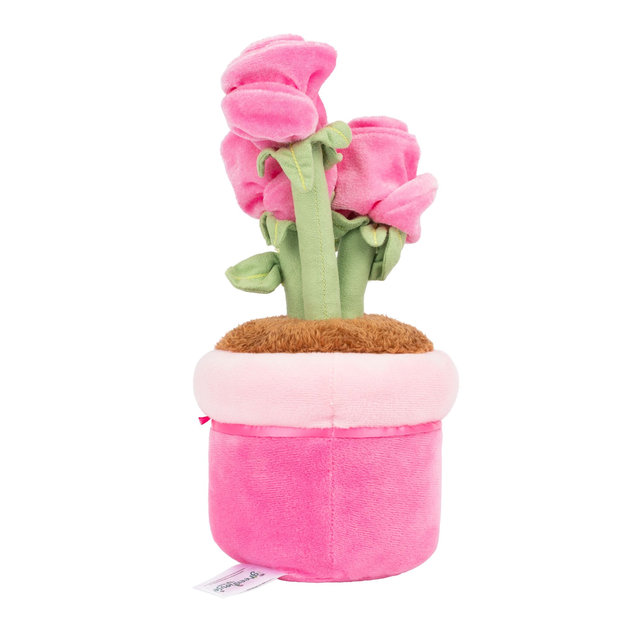 Greenhouse by Russ Potted Plant Valentine Roses 12-Inch Plush Greenhouse by Russ Potted Plant Valentine Roses 12-Inch Plush
