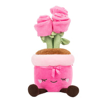 Greenhouse by Russ 12-Inch Valentine Roses Plush - 0