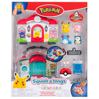 Squish-a-longs Pokémon Center Playset (Pikachu, Chansey, Marill, Snorlax) - 6
